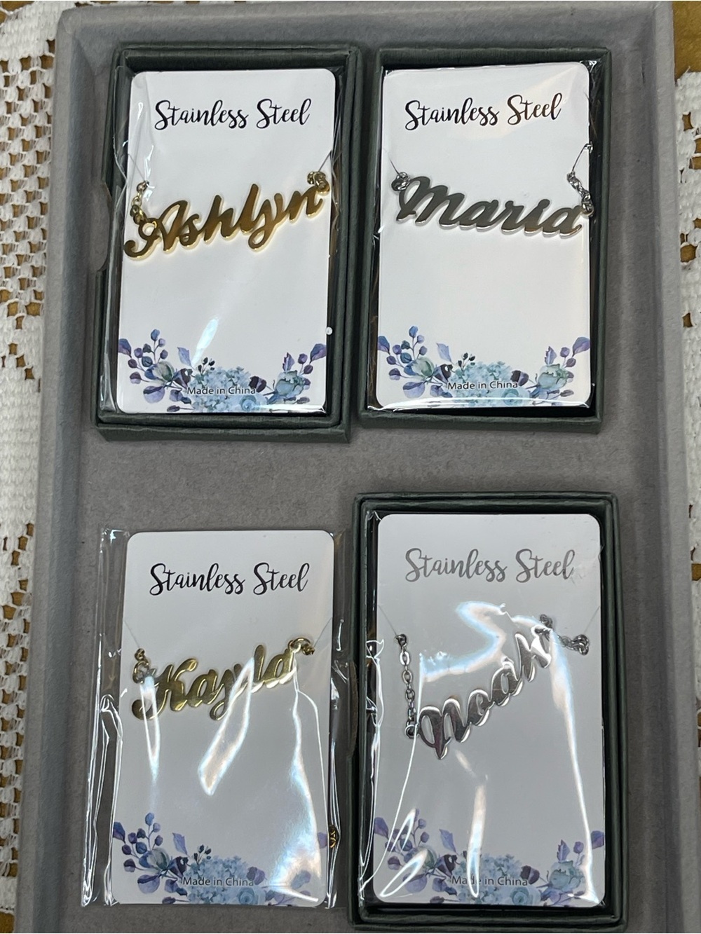 Stainless steel name necklace!! - Picture 1 of 1